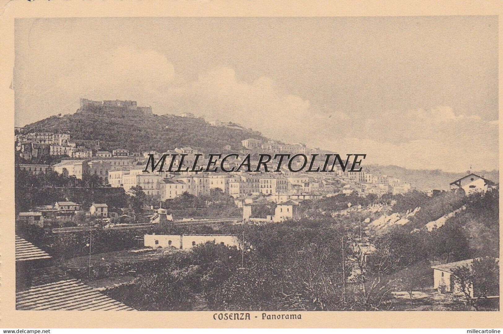 COSENZA: Panorama   (1914)