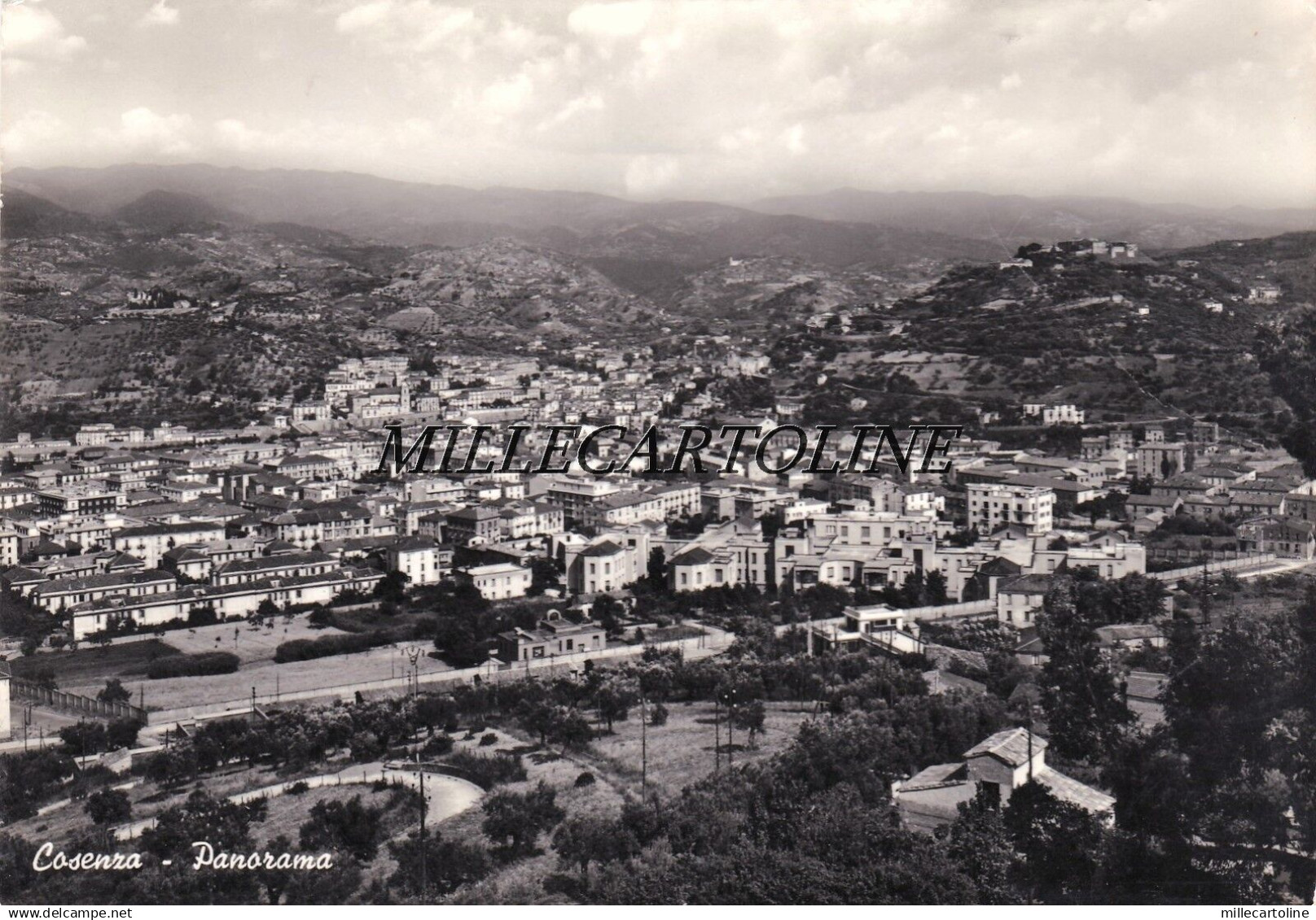 COSENZA: Panorama  (3)   1955