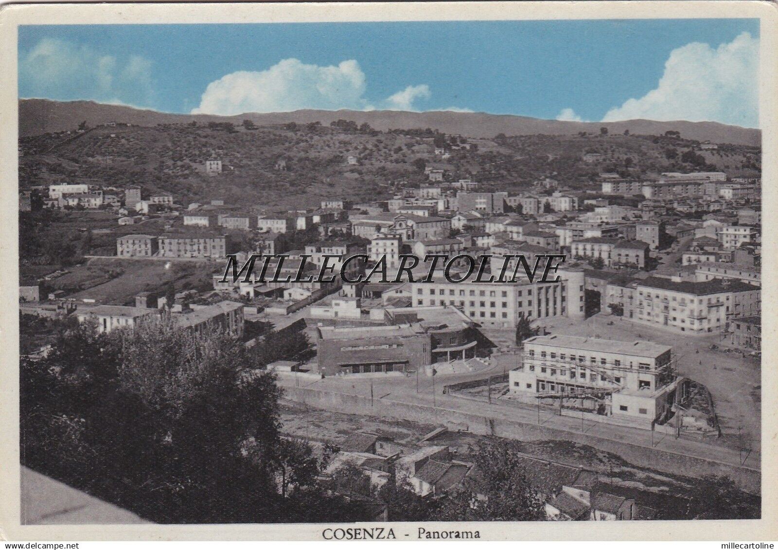 COSENZA: Panorama  (4)   1956