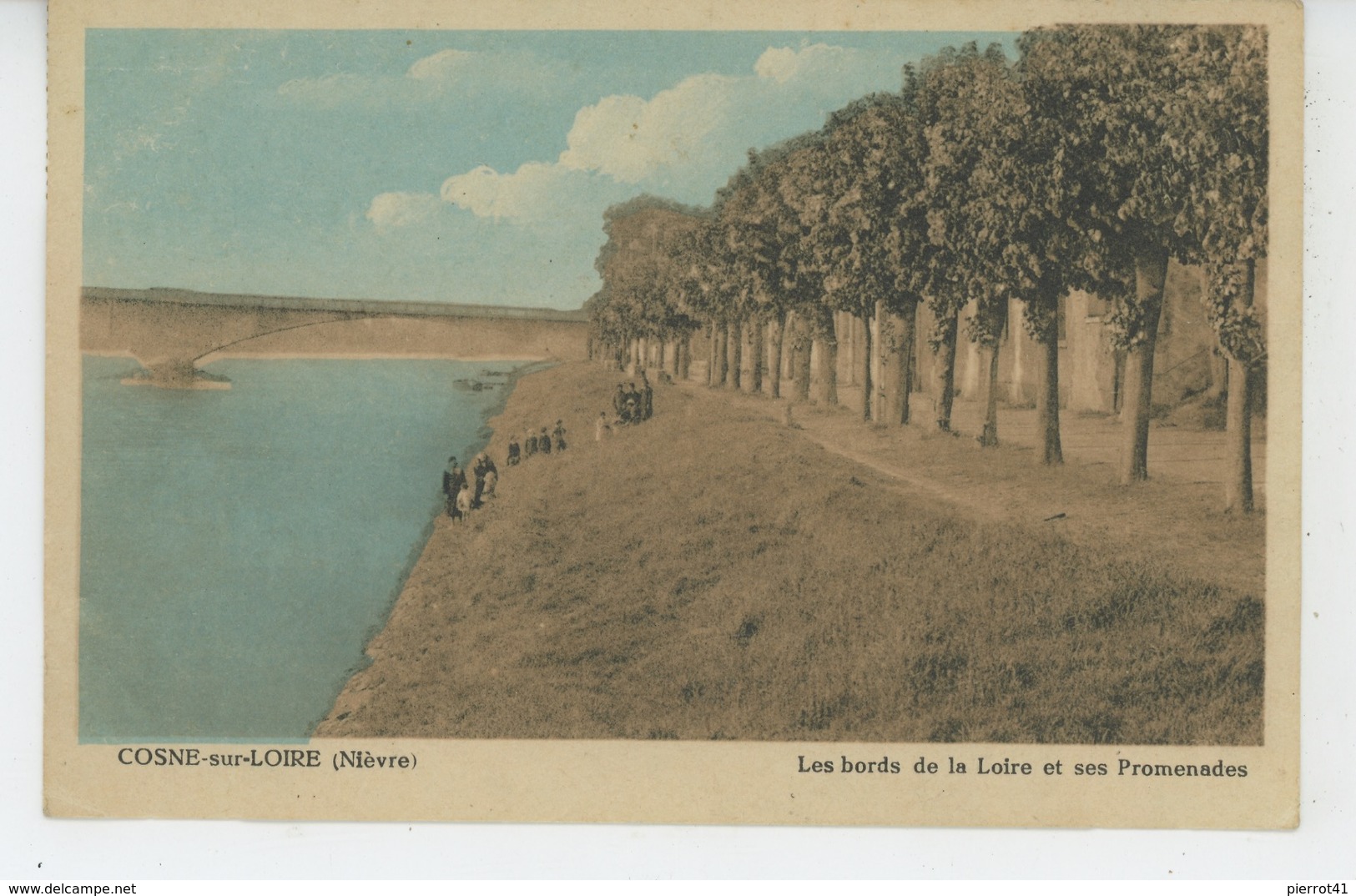 COSNE SUR LOIRE - Les bords de la Loire et ses Promenades