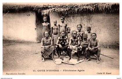 Côte d'Ivoire - Fétichistes Agnis