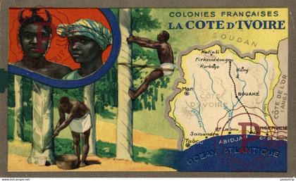 COSTA DE MARFIL. Côte d'Ivoire. COLONIES FRANÇAISES