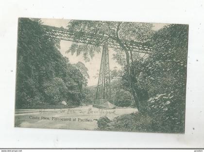 COSTA RICA FERROCARRIL AL PACIFICO 1916