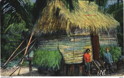 PC COSTA RICA, TYPICAL RANCHO, Vintage Postcard (b42852)