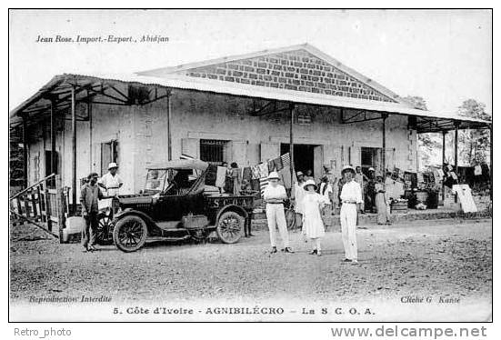 Côte d'Ivoire - Agnibilécro - La S.C.O.A. ( automobile )