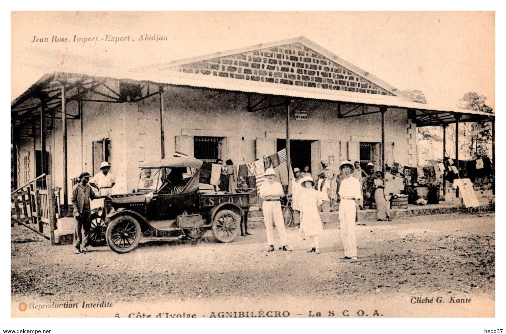 Côte d'Ivoire - Agnibilégro - La S.C.O.A.