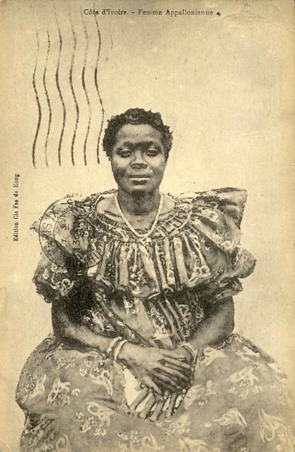 Afrique - Côte d'Ivoire - Femme - Tribu - Ethnie