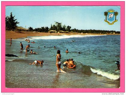 Côte d'Ivoire - Abidjan - Plage du Lido  - Animée - J.C. NOURAULT - R. BARNOIN