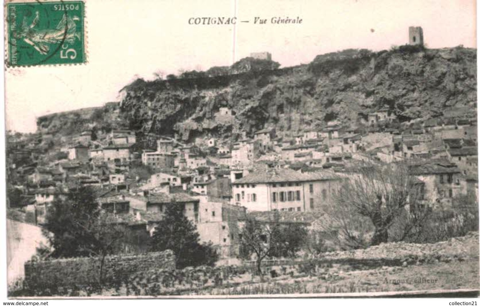 COTIGNAC .... VUE GENERALE