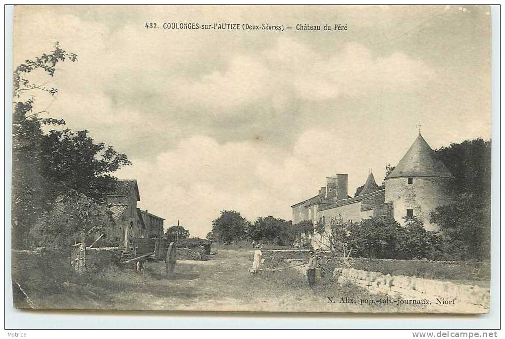 COULONGES SUR L´AUTIZE      -     Château du Péré.