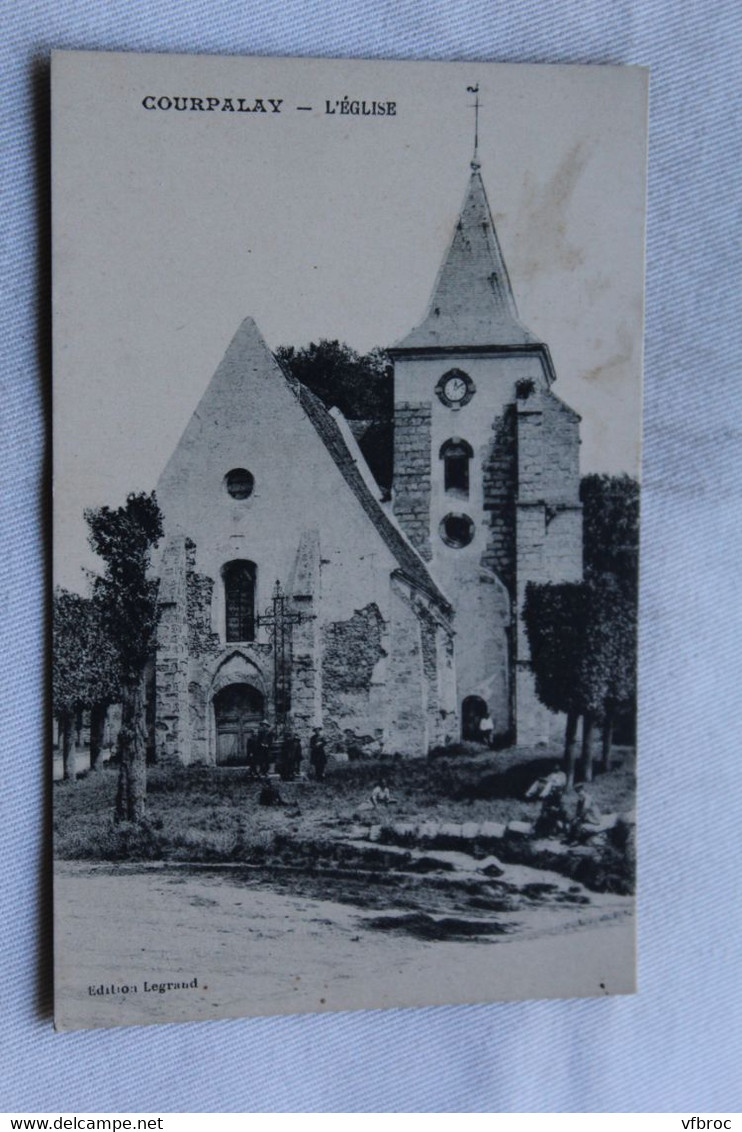 Courpalay, l'église, Seine et Marne 77