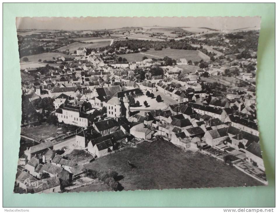 Courson-les-Carrières ( 89 ) : vue aérienne