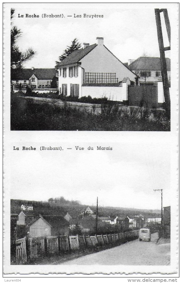 COURT-SAINT-ETIENNE.  LA ROCHE.  LES BRUYERES.  VUE DU MARAIS.