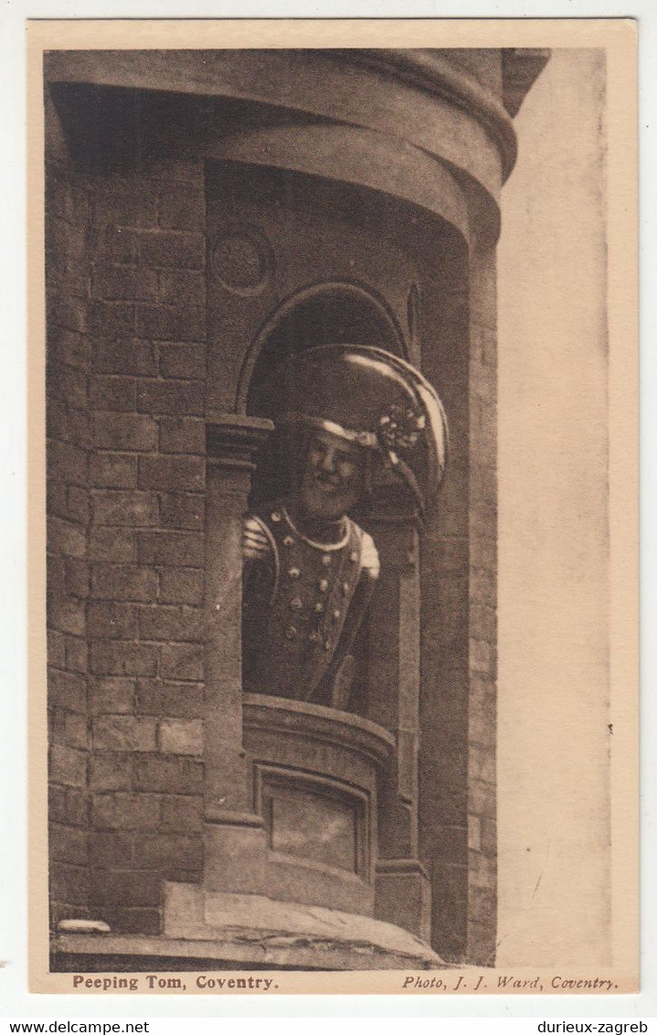 Coventry, Peeping Tom old postcard unused b220320