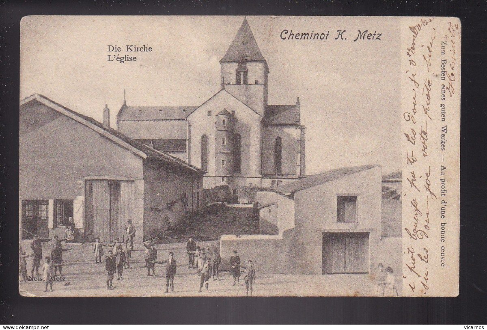 CP 57 CHEMINOT K. METZ L'église