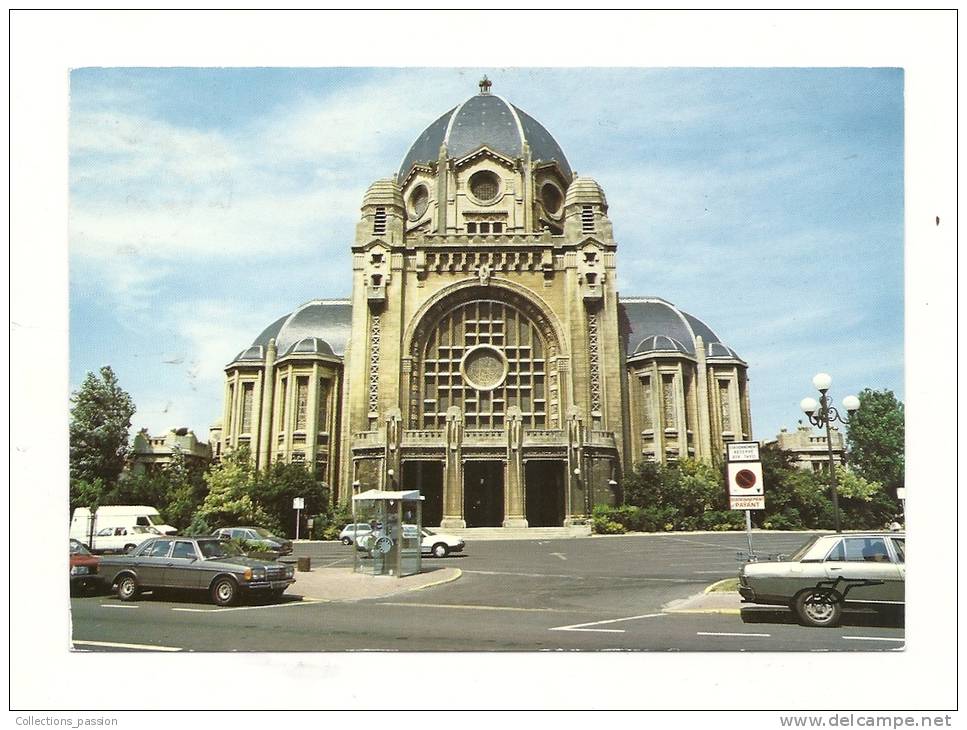 cp, 62, Henin-Beaumont, L'Eglise, voyagée 1989