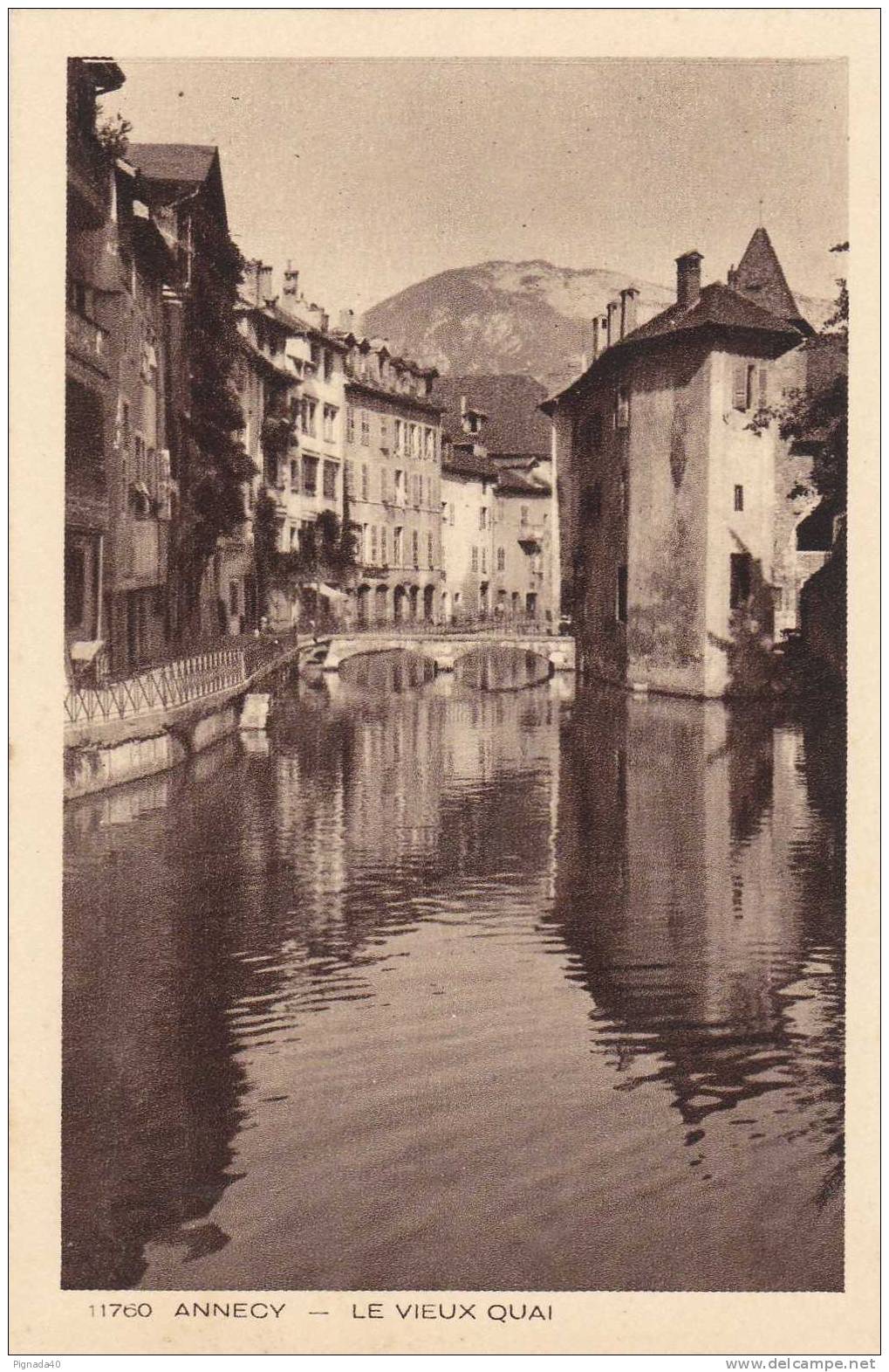 cp , 74 , ANNECY , Le Vieux Quai