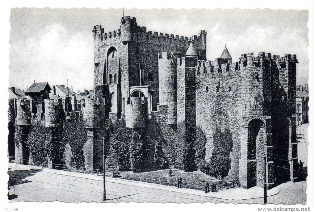 CP, BELGIQUE, FLANDRE ORIENTALE, GENT, Château des Comtes de Flandre, Vierge