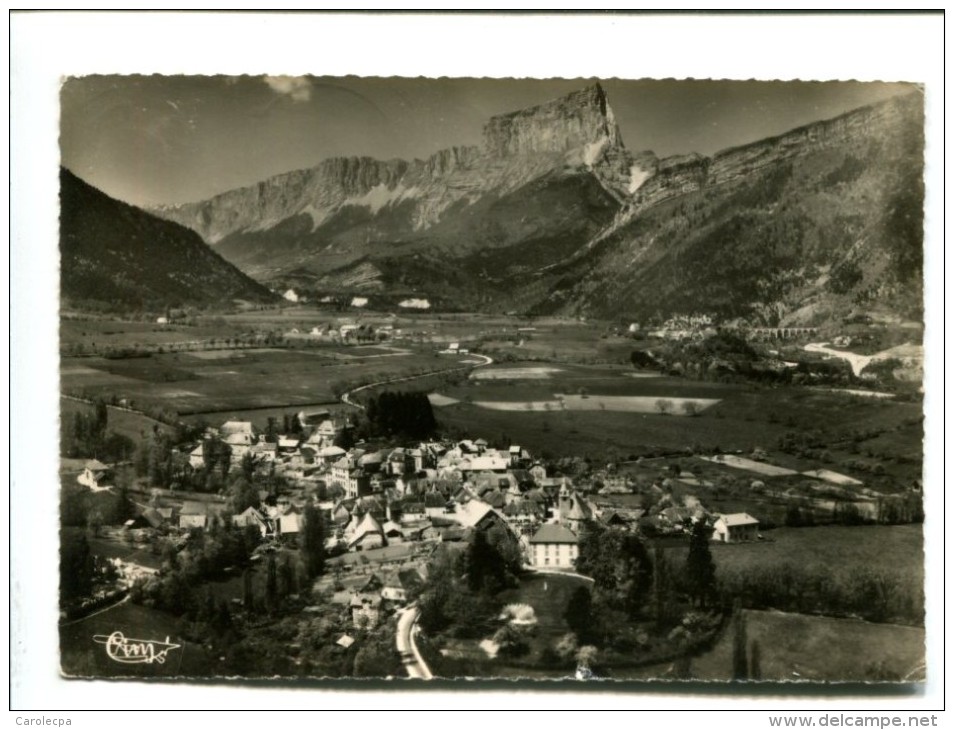 CP - CLELLES (38) VUE PANORAMIQUE AERIENNE