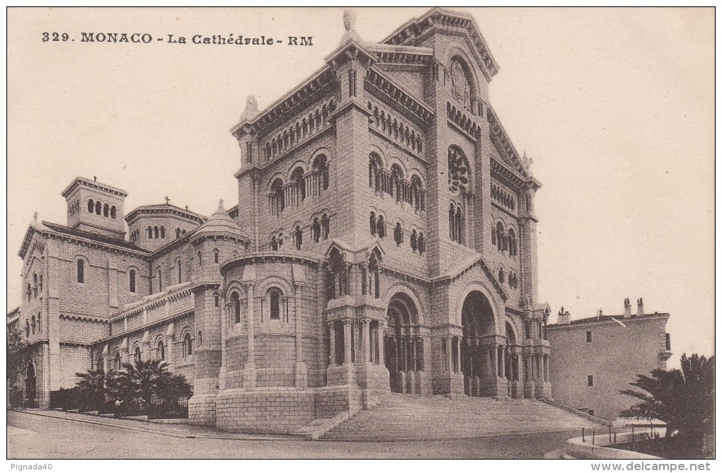 cp , MONACO , La Cathédrale