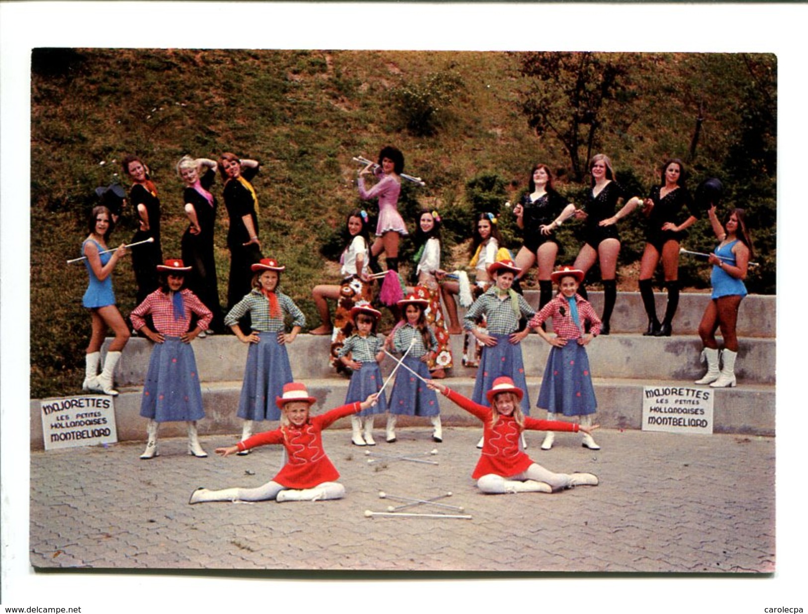 CP - MONTBELIARD  (25) LES PETITES HOLLANDAISES DE MONTBELIARD GROUPE FONDE EN 1971