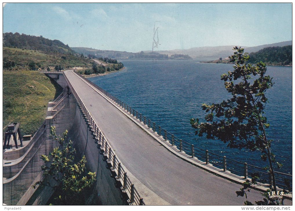 cp , RÉGIONS , MIDI-PYRÉNÉES , Le Lac de la Raviege , Le Barrage