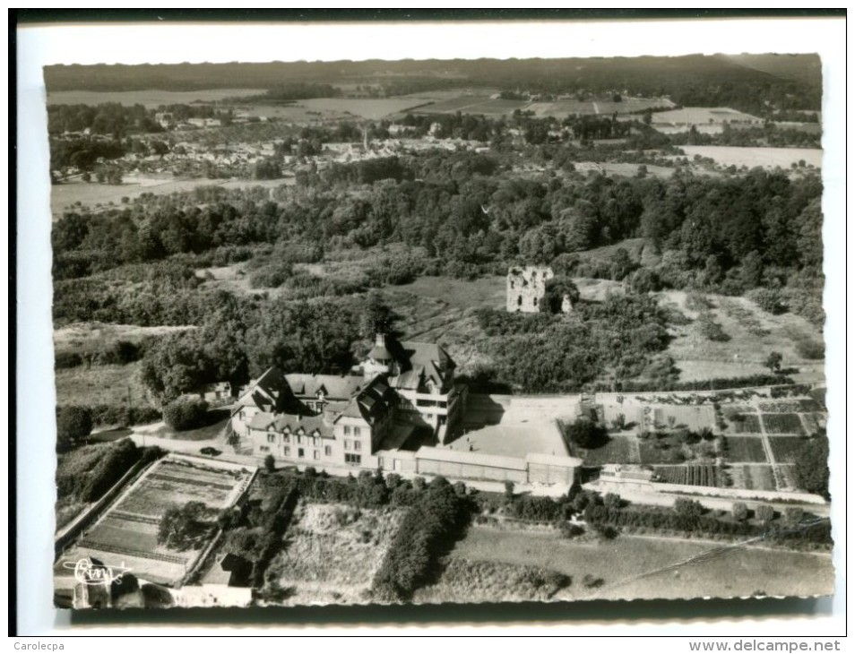 CP - SAINT WITZ (95) VUE AERIENNE SUR L ECOLE N.D DE MONTMELIAN