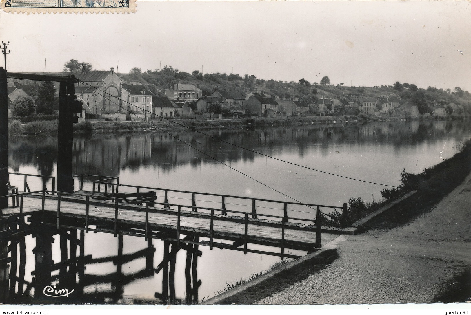 (CP SM PF 89) LAROCHE-SAINT-CYDROINE  /  Vue sur L'Yonne -