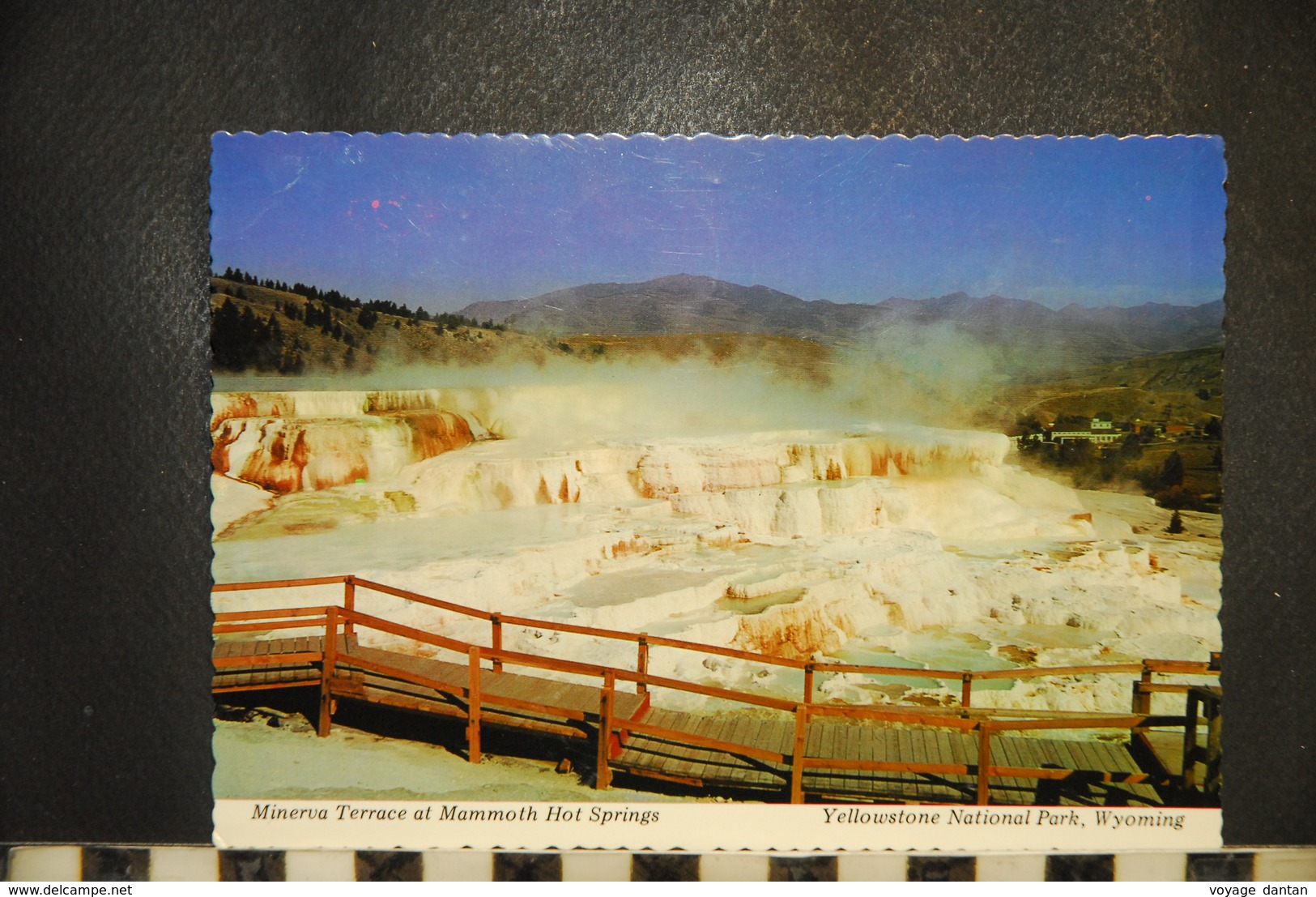 CP, USA, Minerva Terrace At Mammoth  hot springs, Yellowstone National Park 1982