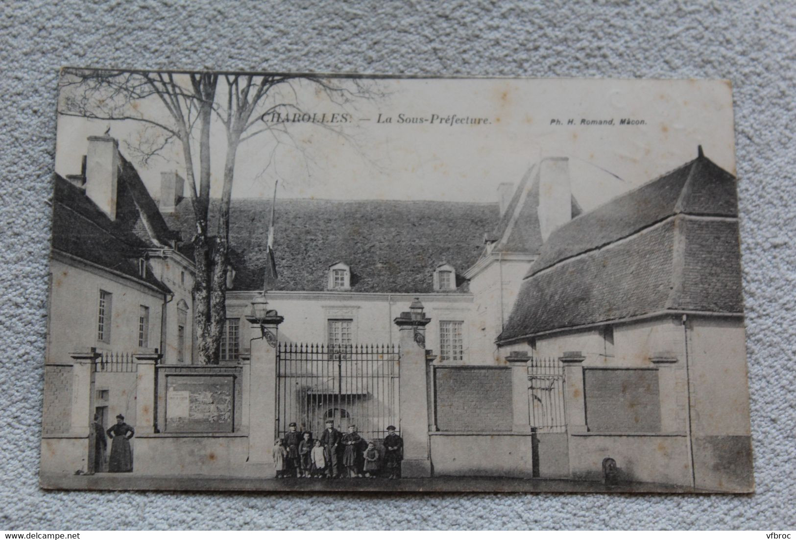 Cpa 1905, Charolles, la sous préfecture, Saône et Loire 71