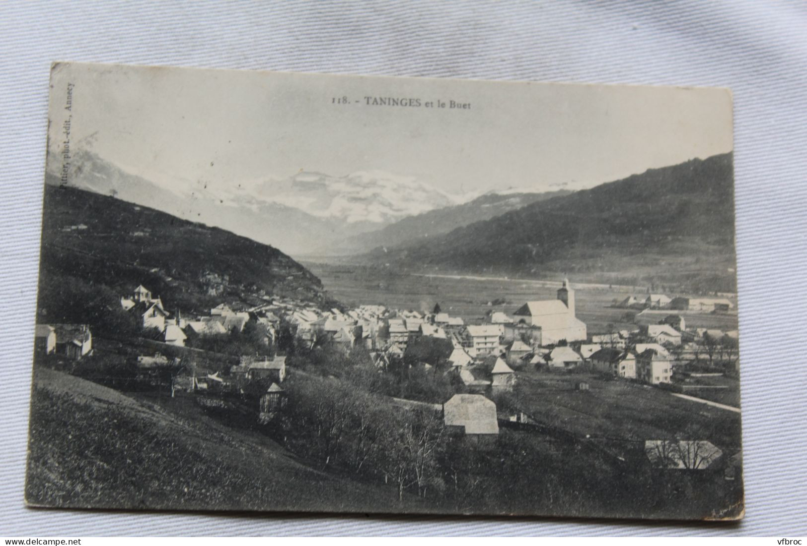 Cpa 1907, Taninges et le Buet, Haute Savoie 74