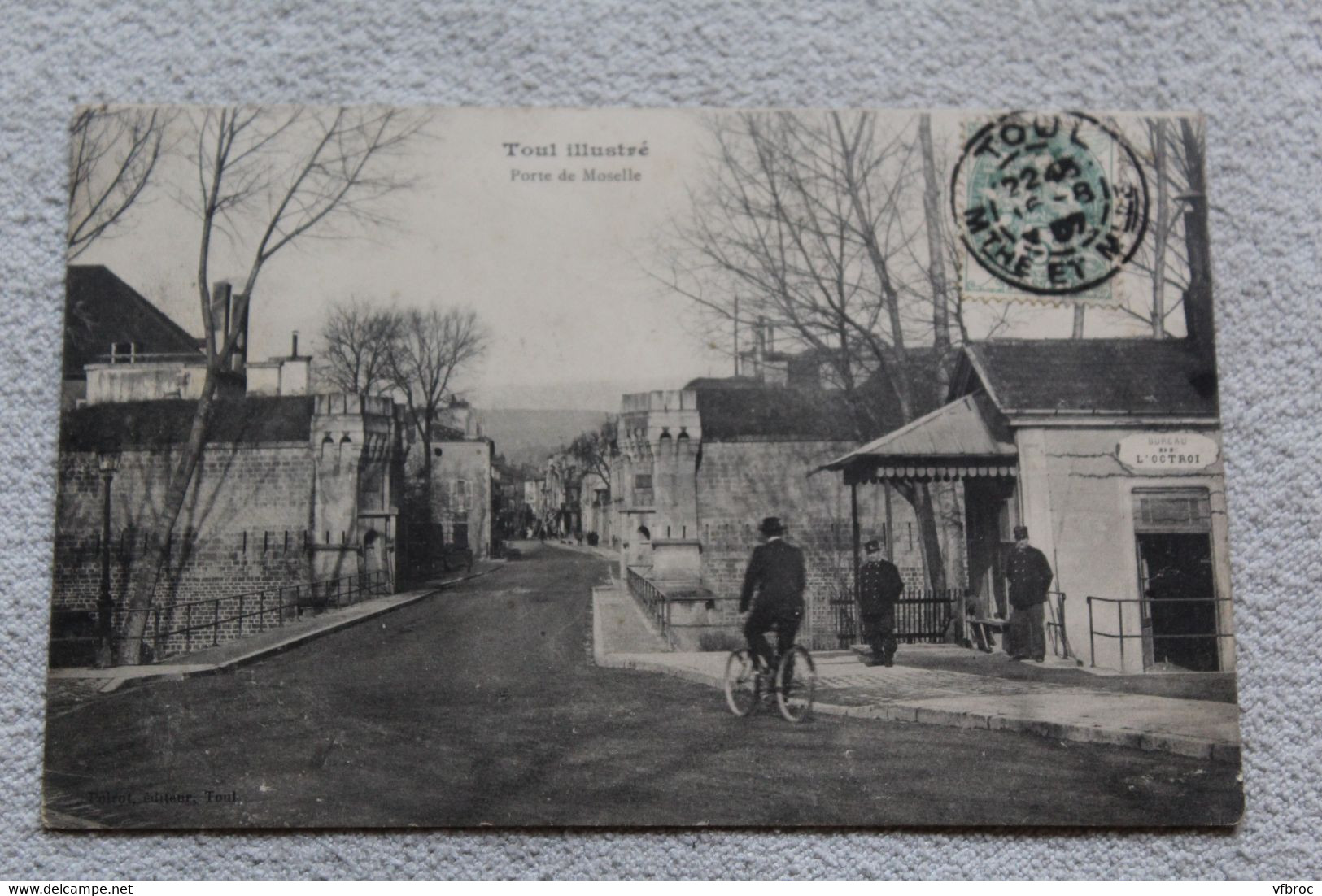 Cpa 1907, Toul, porte de Moselle, Meurthe et Moselle 54