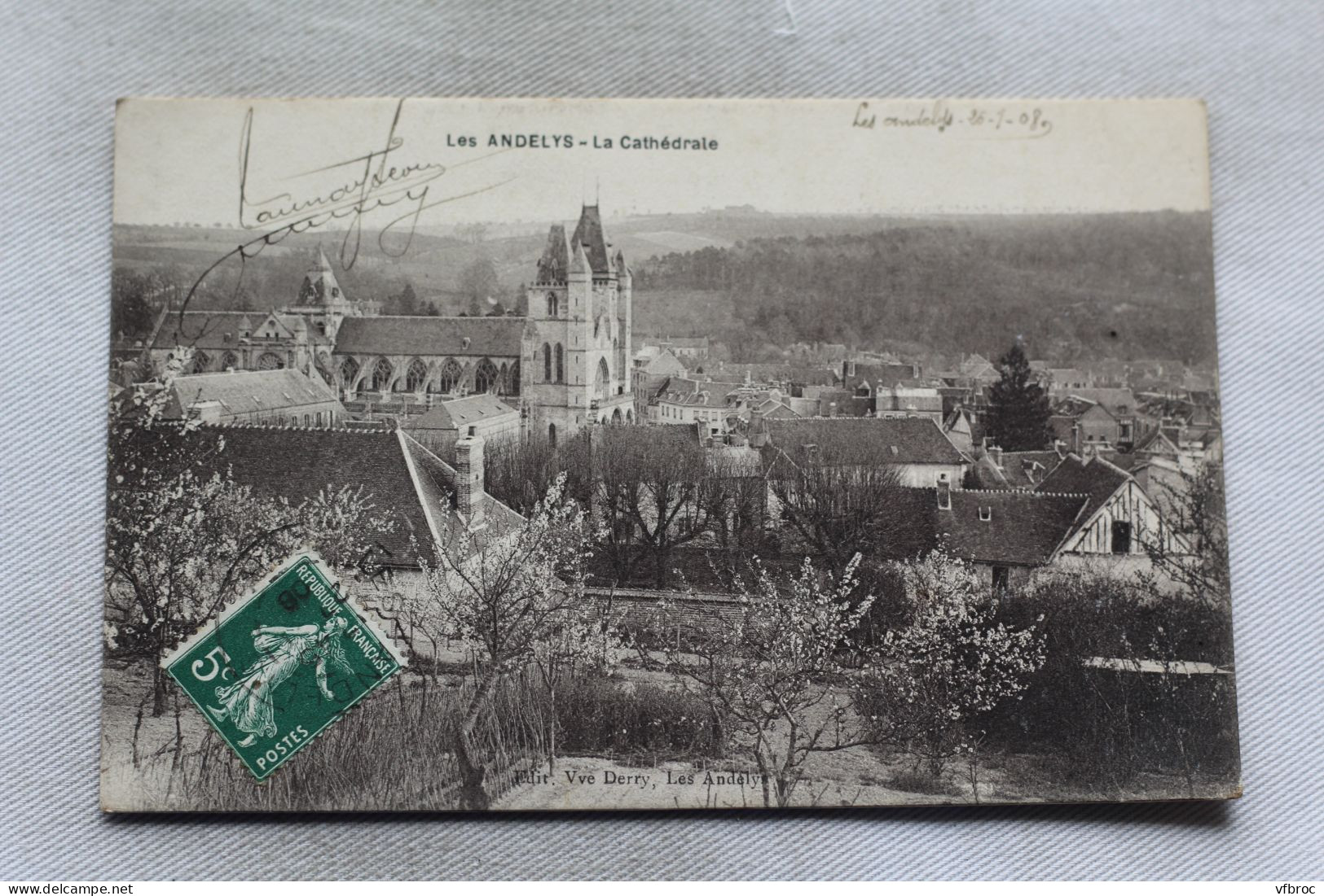 Cpa 1908, les Andelys, la cathédrale, Eure 27