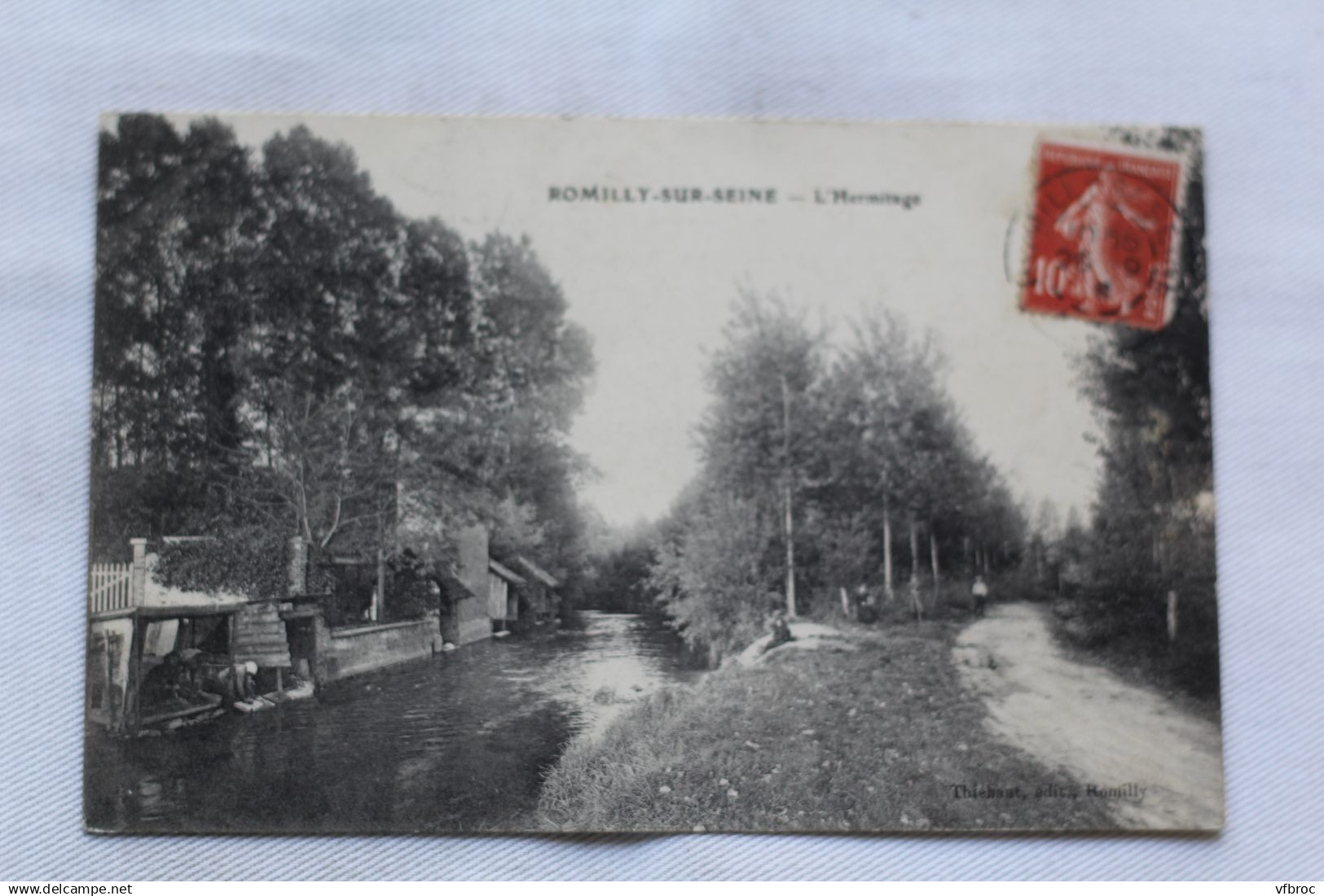 Cpa 1908, Romilly sur Seine, l'Hermitage, Aube 10