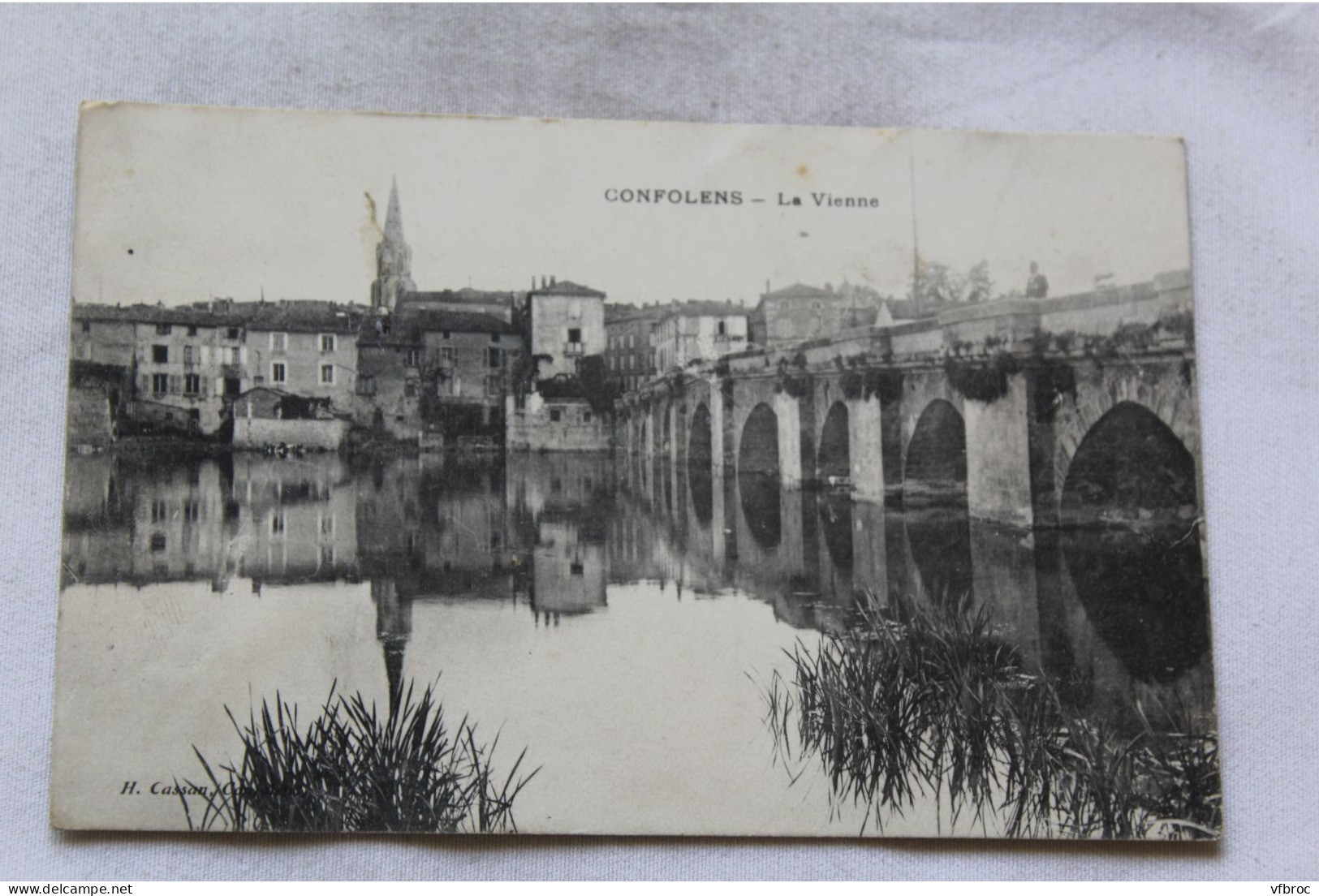 Cpa 1910, Confolens, la Vienne, Charente 16