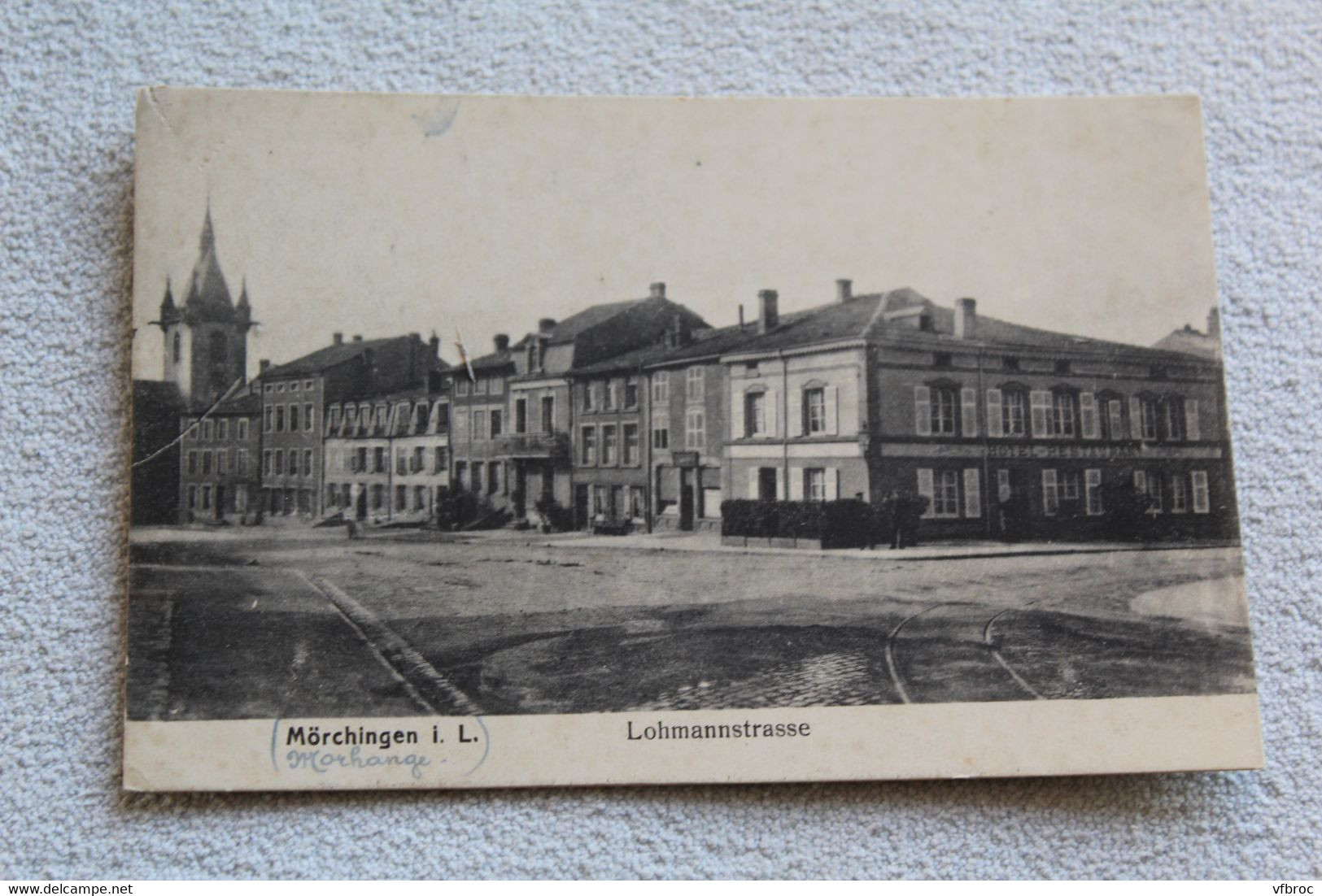 Cpa 1918, Morhange, Lohmannstrasse, Moselle 57