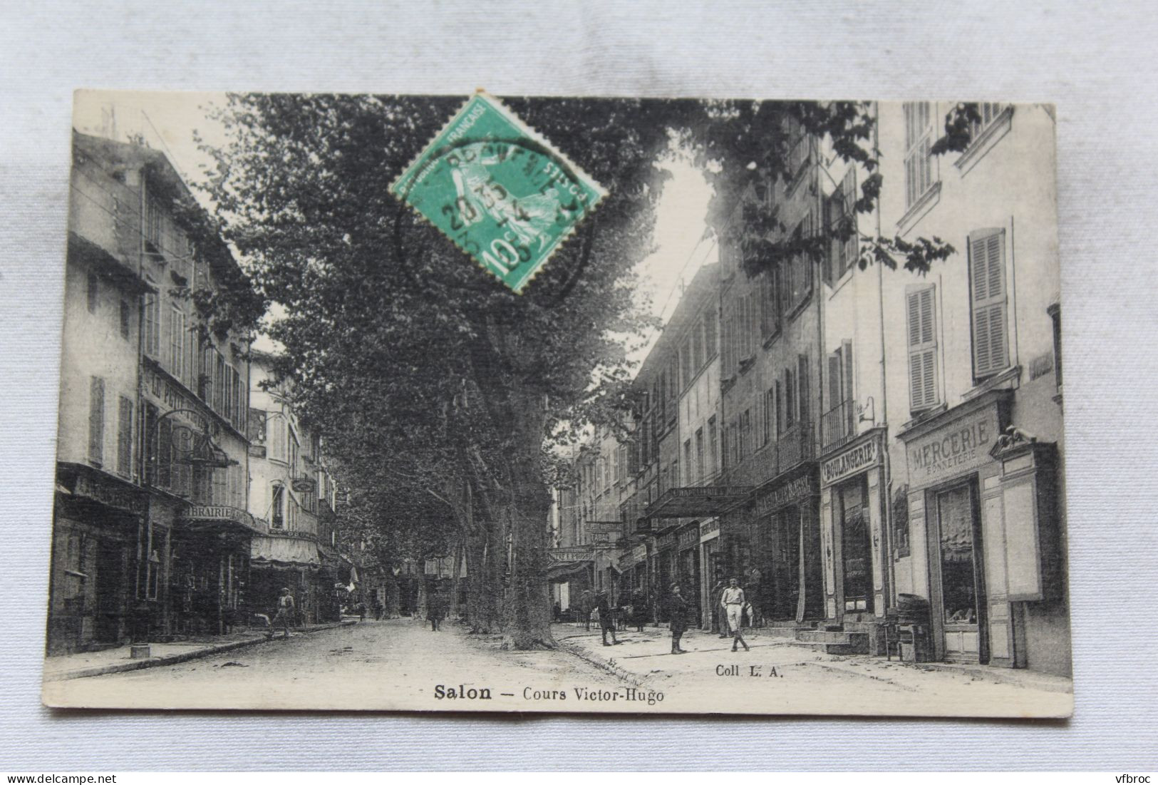 Cpa 1925, Salon de Provence, cours Victor Hugo, Bouches du Rhône 13