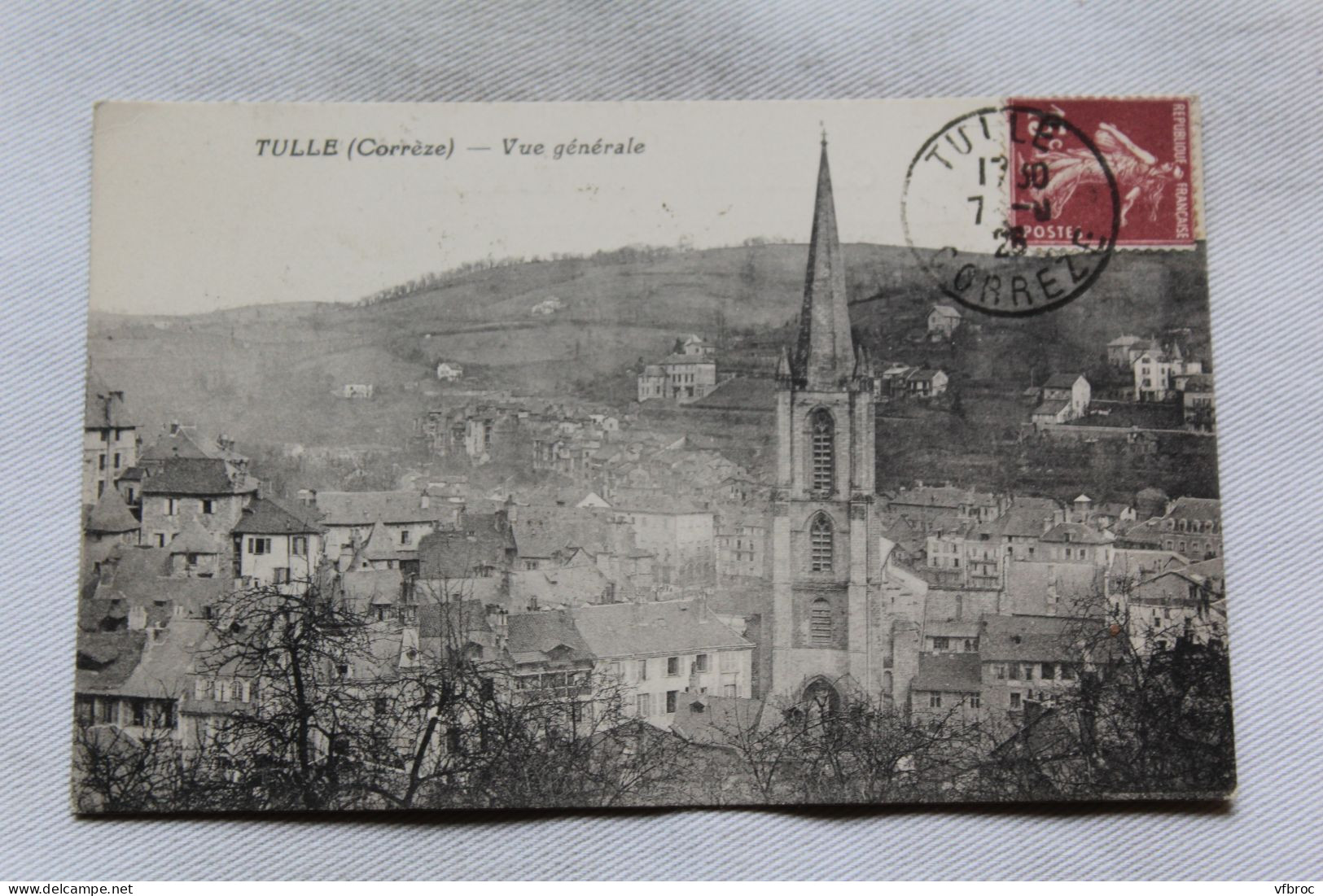 Cpa 1926, Tulle, vue générale, Corrèze 19