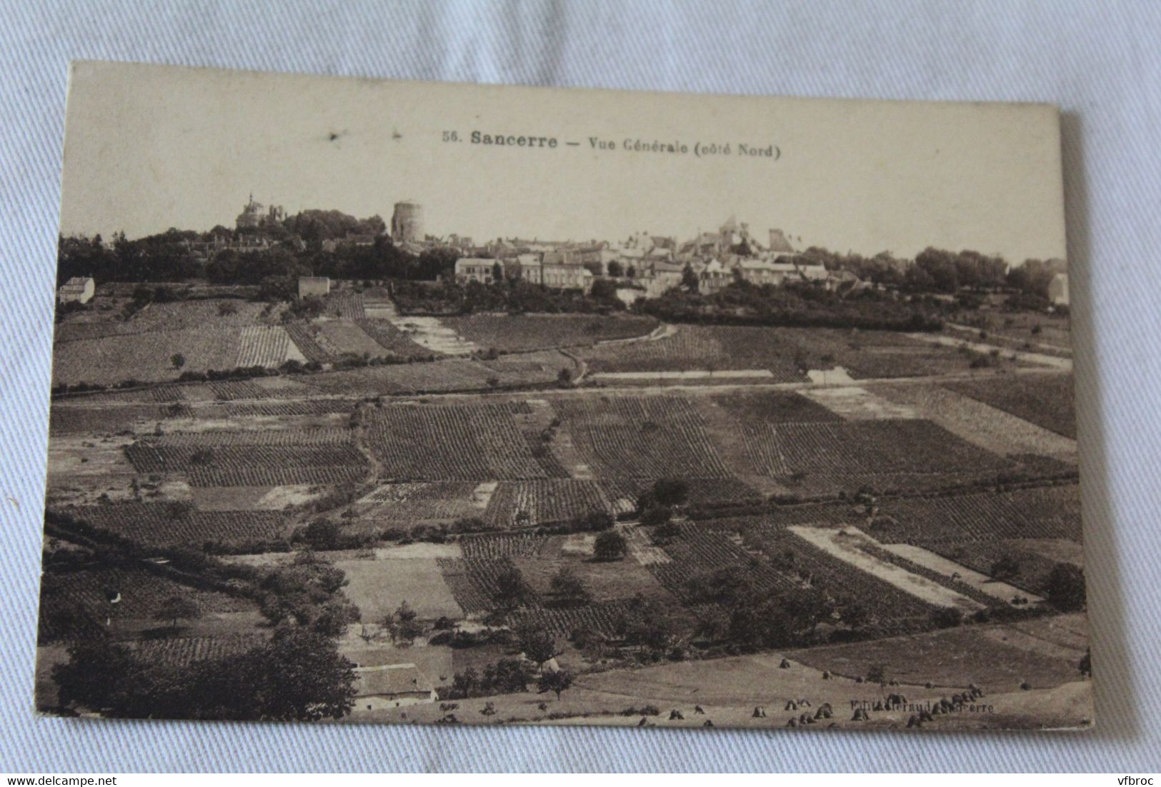 Cpa 1930, Sancerre, vue générale, côté Nord, Cher 18