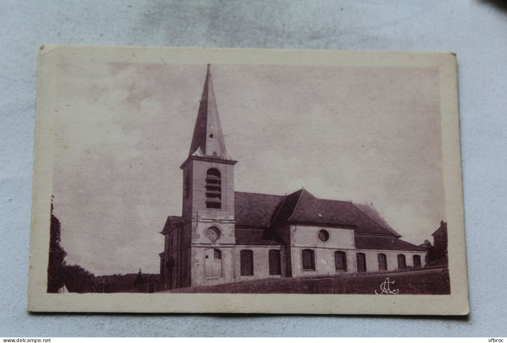 Cpa 1935, Marly le Roi, l'église, Yvelines 78