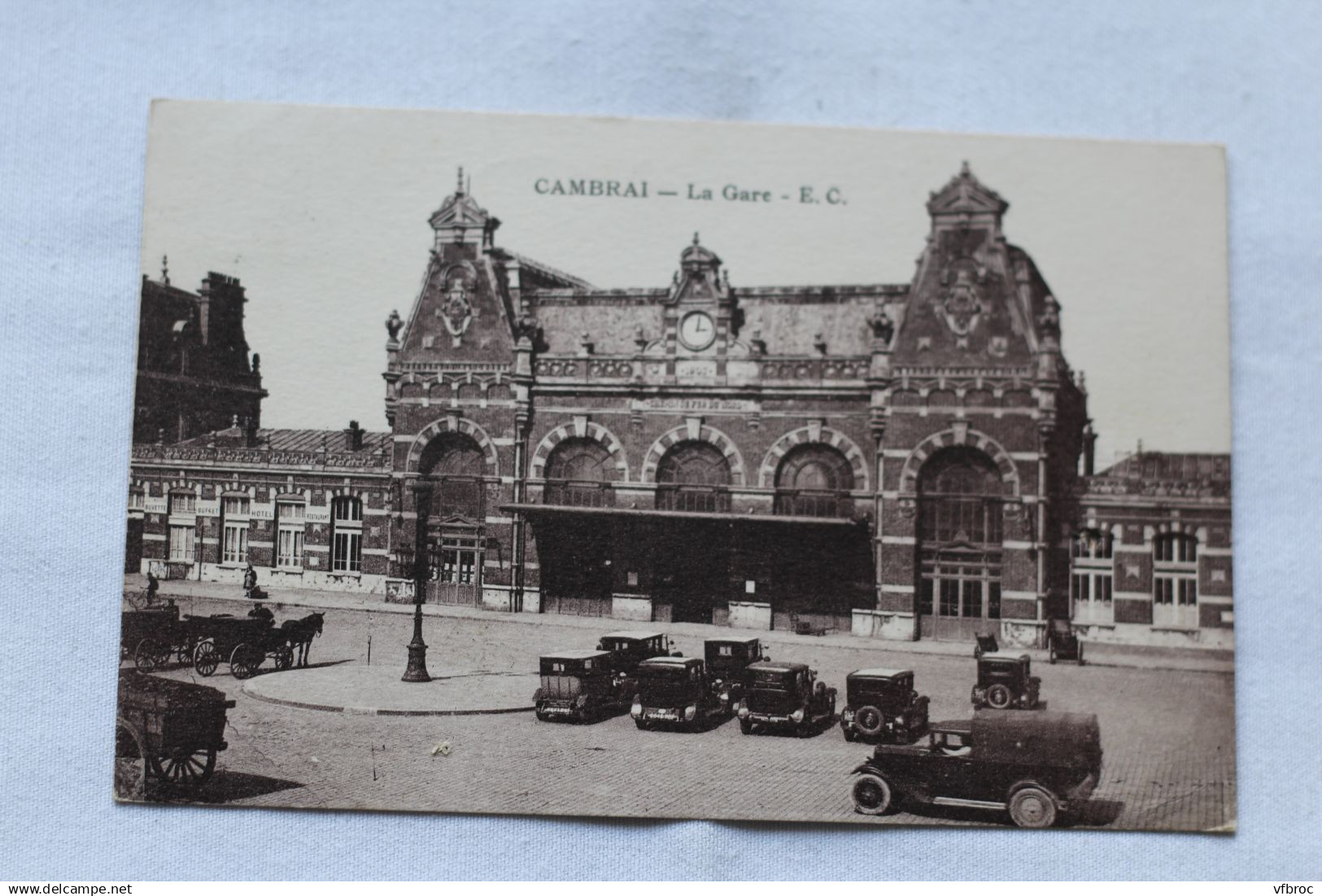 Cpa 1936, Cambrai, la gare, Nord 59