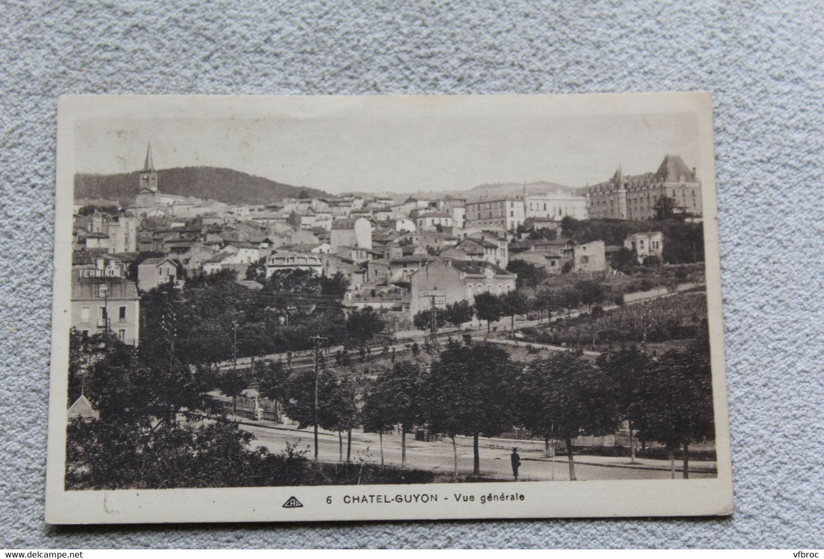 Cpa 1936, Chatel Guyon, vue générale, Puy de Dôme 63