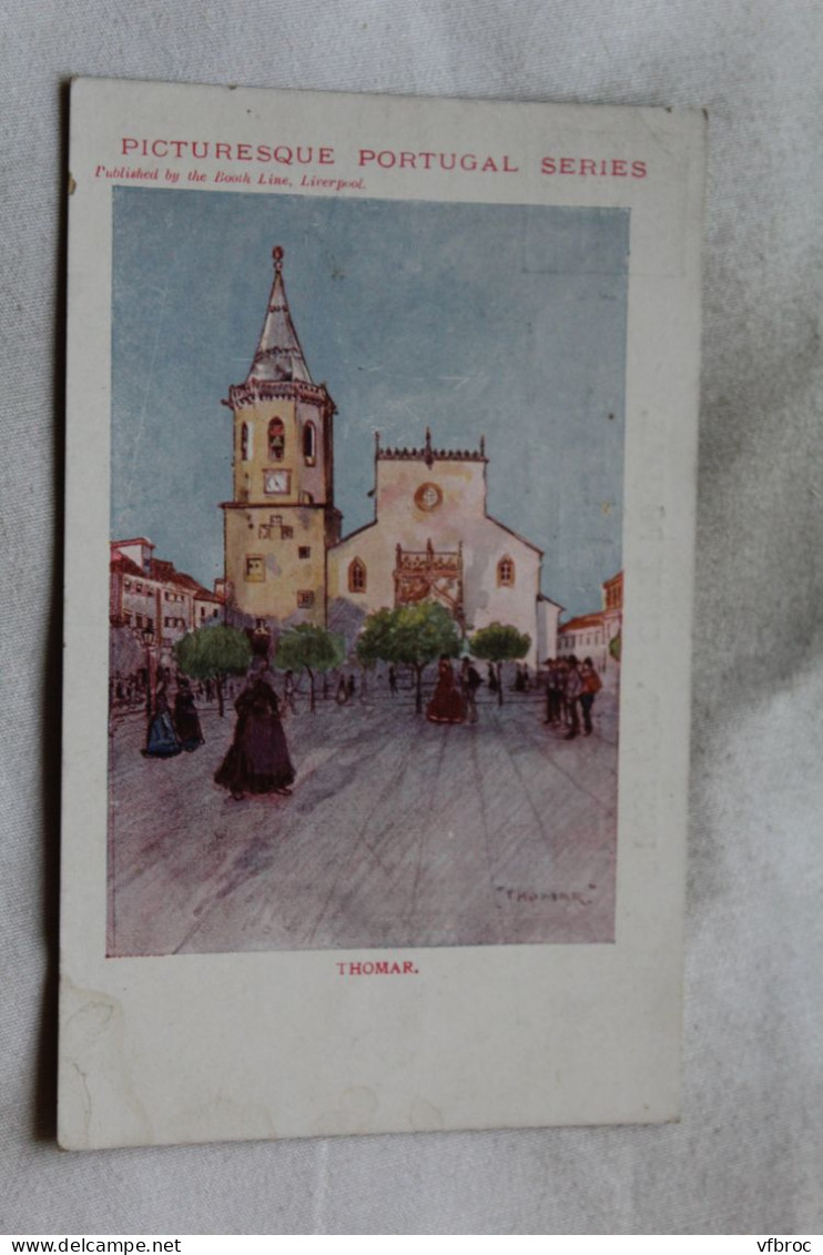 Cpa 1940, Thomar, picturesque Portugal series