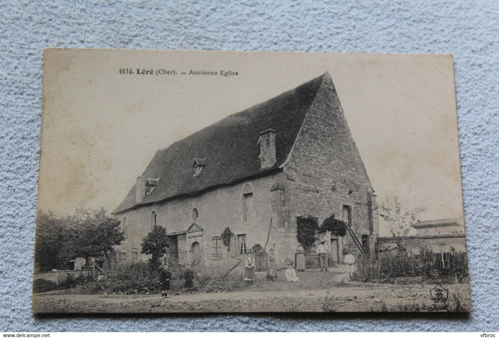 Cpa 1948, Léré, ancienne église, Cher 18