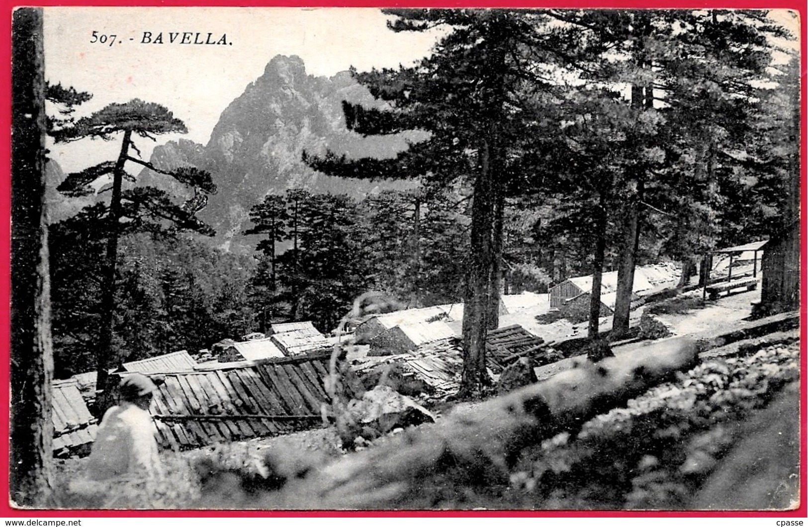 CPA 20 2A BAVELLA Corse du Sud - (Baraquements) ° A. Tomasi 507