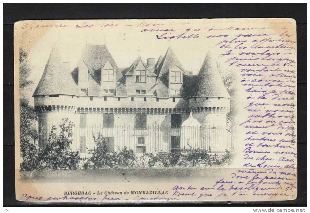 CPA 24  - Bergerac - Le Chateau de Monbazillac