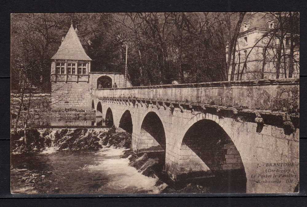 CPA 24 - Brantome (dordogne) - Le Pont et le Pavillon Renaissance