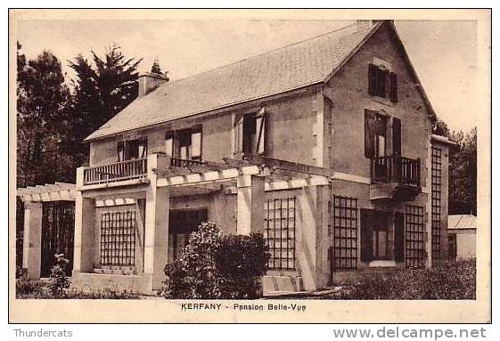 CPA 29 KERFANY PENSION BELLE VUE  COLLECTION HUCHET QUIMPERLE 4