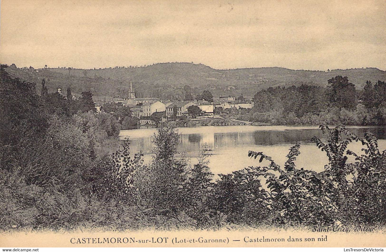 CPA - 47 - Castelmoron sur lot - Castelmoron dans son nid