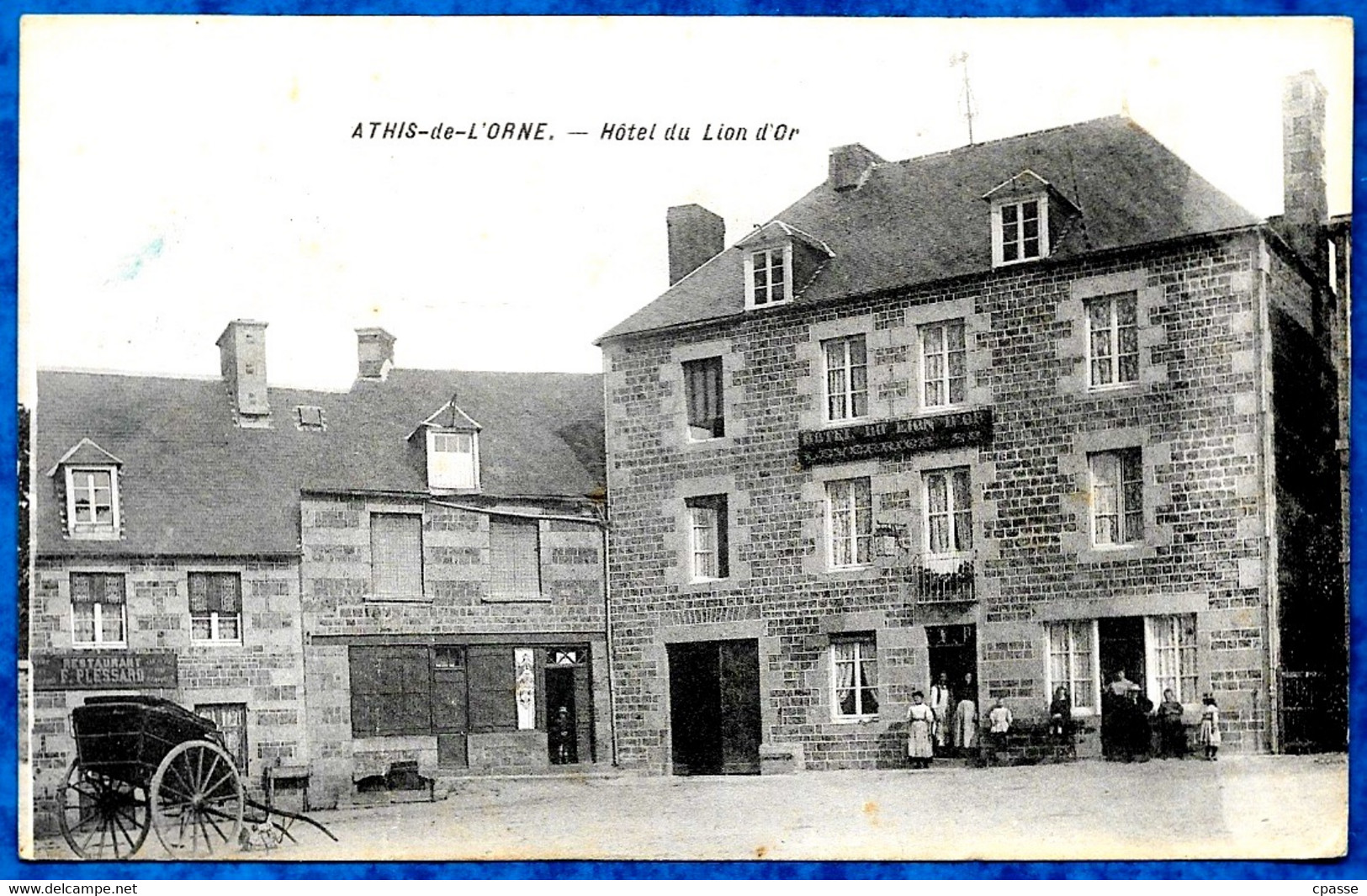 CPA 61 ATHIS-de-L'ORNE - Hôtel du Lion d'Or